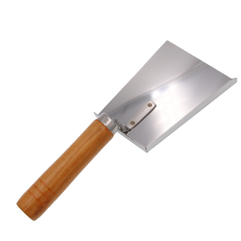 Beekeeping Stainless Steel Pollen Shovel Clean Honey Extractor Flat Hive Clean Scraper Equipment Beekeeper Professional Tool