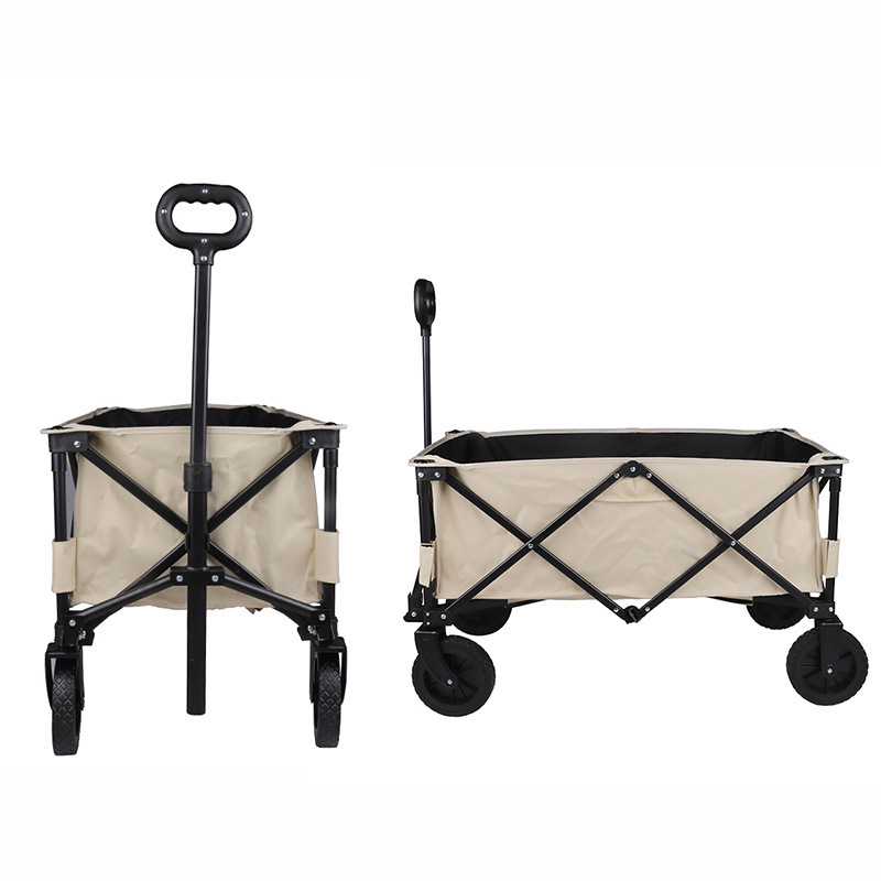 Folding Cart Portable Foldable Large Capacity Multifunction Cart Outdoor Camping Table Light Wagon Bbq Trolley