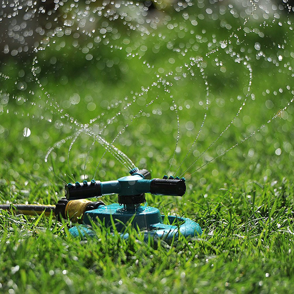 Ground Insertion sprinkler automatic garden water irrigation sprinkler 360 for garden