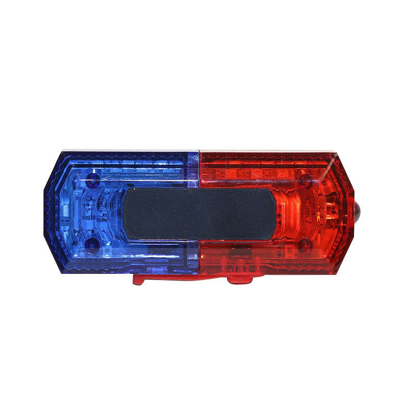 2022 New Factory Wholesale Rechargeable Shoulder Mounted Red Blue Strobe Patrol Traffic Strobe Warning Shoulder Light