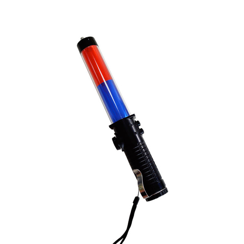 26CM Rechargeable Battery Type With Lanyard Magnets 4 Speed adjustment Switch PC Outer Tube Sturdy Durable Traffic Baton