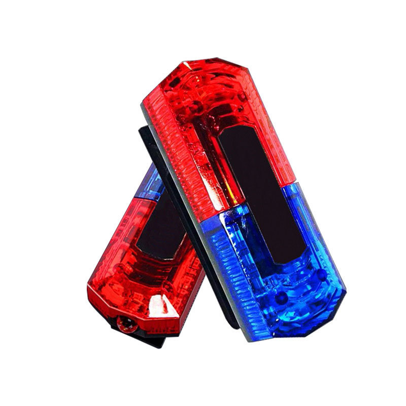 2022 New Factory Wholesale Rechargeable Shoulder Mounted Red Blue Strobe Patrol Traffic Strobe Warning Shoulder Light