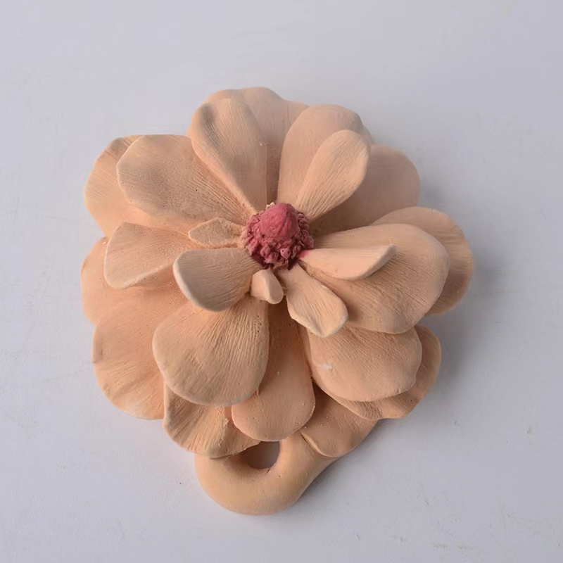 Hanging Scented Flower Car Aroma Diffuser Gypsum Ornaments Air Freshener Scented Gypsum Diffuser