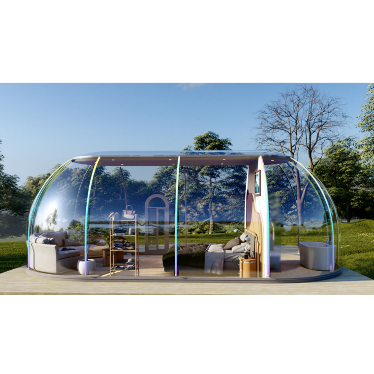 Star Capsule House PC Home Dome Transparent  Glamping Pod Dome Tent For Dining /Cafe/ Resorts/ Villas/ Camping/ Restaurant