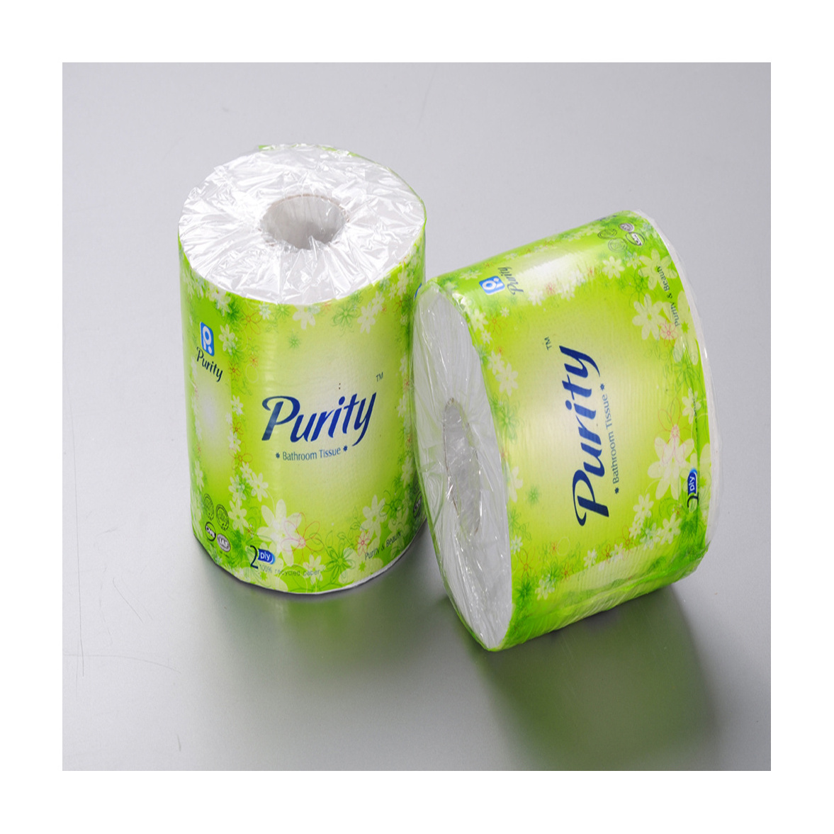 Luck Tissue Standard Roll of Paper 2 Ply/3 Ply/4 Ply Toilet Tissue Factory 2023 Chinese cheapest fast dissolving toilet paper