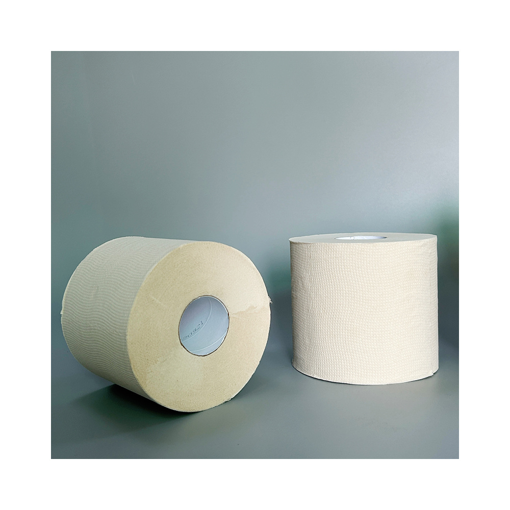 Unbleached Natural color 100% Bamboo Paper Wholesale Toilet Tissue