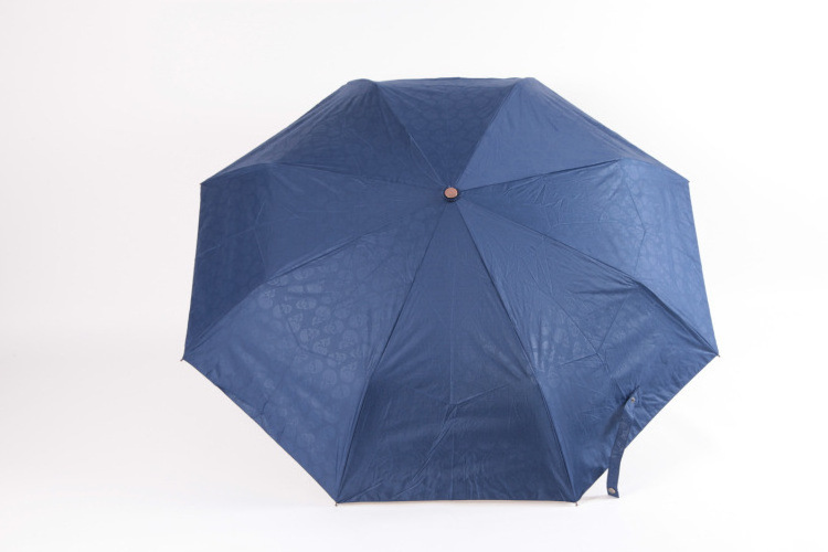 N107 Full-Automatic British Triple Folding Umbrella Uv Protection  Automatic Umbrella In Stock Wholesale One Piece