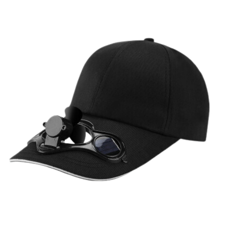 H43 Summer Baseball Gorras Cooling Solar Powered Cap Hat