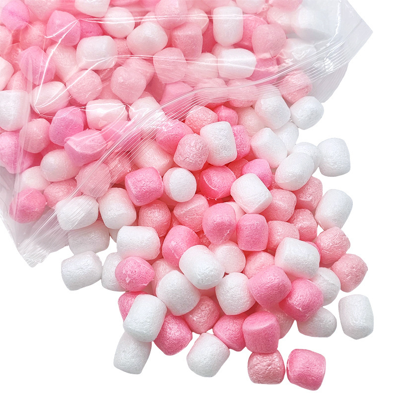 Industrial Foam Popcorn Peanuts Filling Material With Cushioning For Fragile Items Packaging Peanuts Foam Eco-friendly