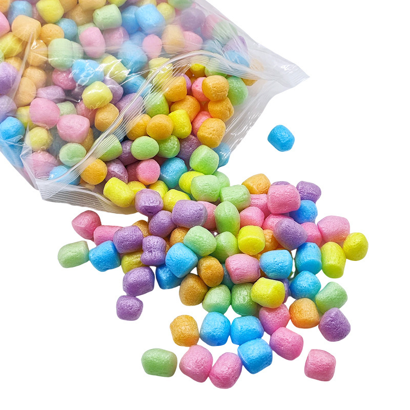 Industrial Foam Popcorn Peanuts Filling Material With Cushioning For Fragile Items Packaging Peanuts Foam Eco-friendly