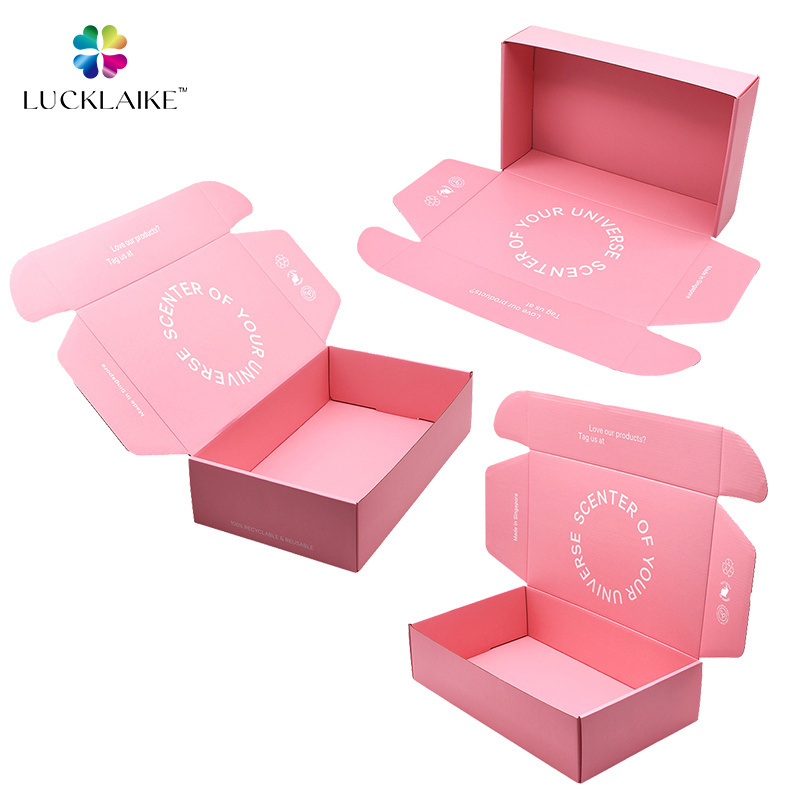 Custom Scent Fragrance Perfume Cosmetic Shipping Cardboard Carton PR Courier Package Collection Postal Parcel Delivery box