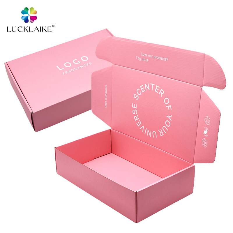 Custom Scent Fragrance Perfume Cosmetic Shipping Cardboard Carton PR Courier Package Collection Postal Parcel Delivery box