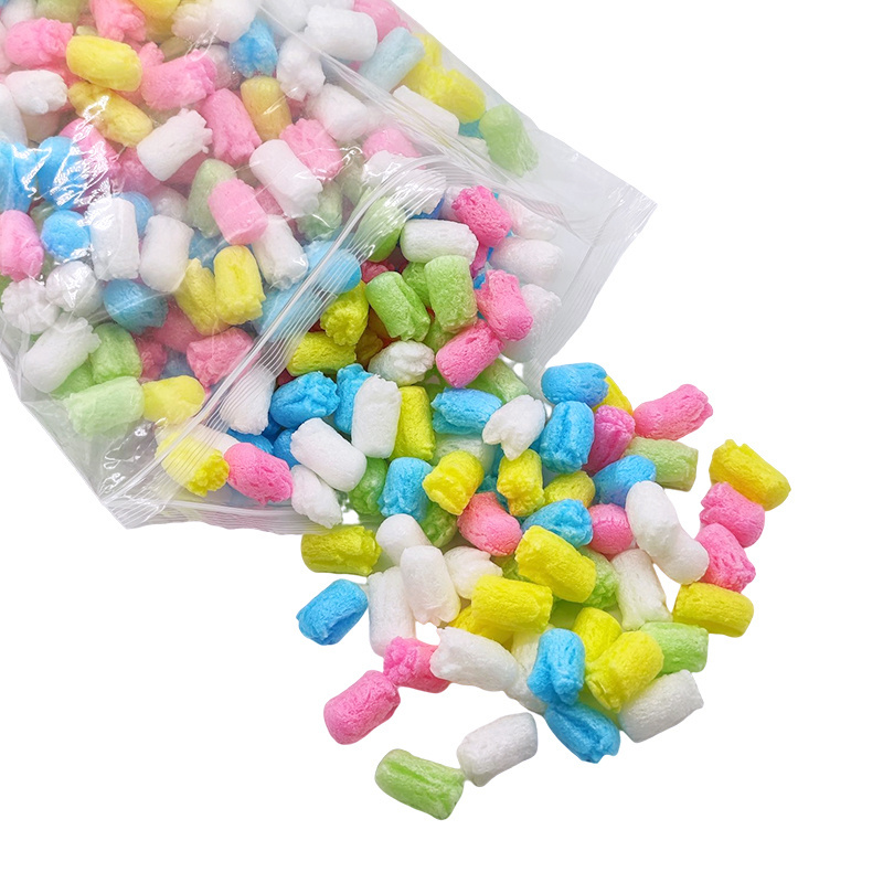 Custom Shape Shockproof Biodegradable Recyclable Water Soluble Renewable Packing Peanuts Foam