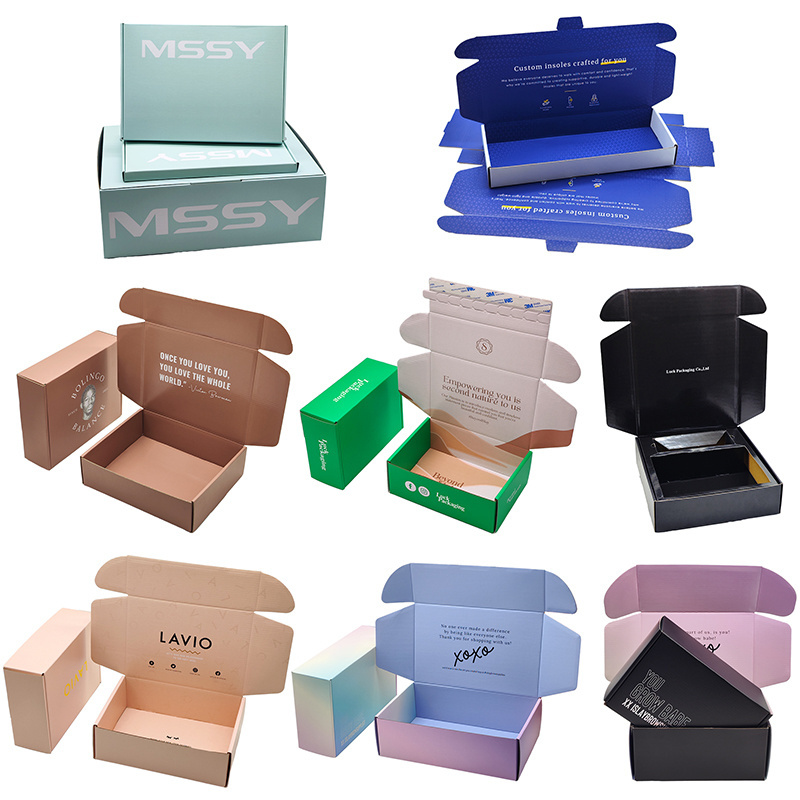 Free Sample Customize Luxury Pink Big Cajas Boxes De Carton With Logo Packaging Gift Boxes For Small Business