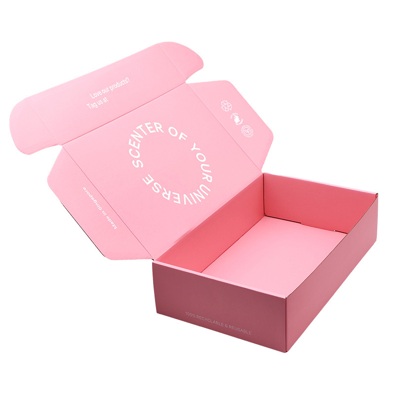 Custom Scent Fragrance Perfume Cosmetic Shipping Cardboard Carton PR Courier Package Collection Postal Parcel Delivery box