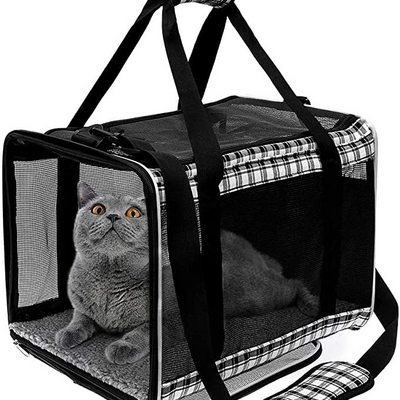 Wholesale OEM/ODM Soft-Sided Medium Cats Under 25 lbs Airline Approved Pet Travel Bag Carrier