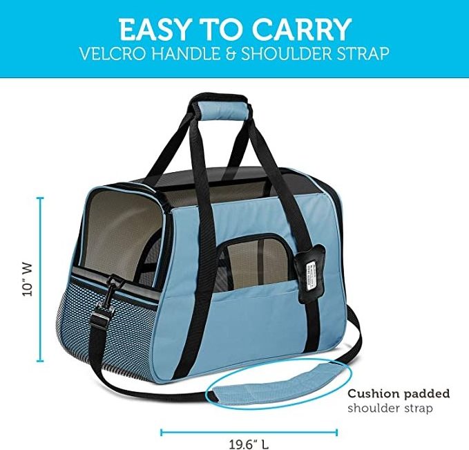 Hot Sale Airline Approved Big Capacity Dog Carrier Cat Packbag Pet Trolley Case Pet Carry Bag Carrier