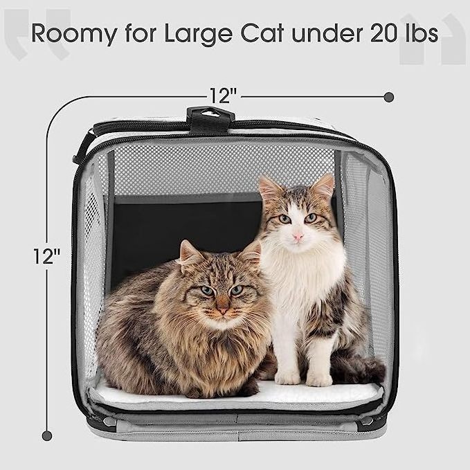 New  Large Collapsible Soft Portable Dog Carrier Pet Carrier Bag Dog Flight Carrier Airline Approved