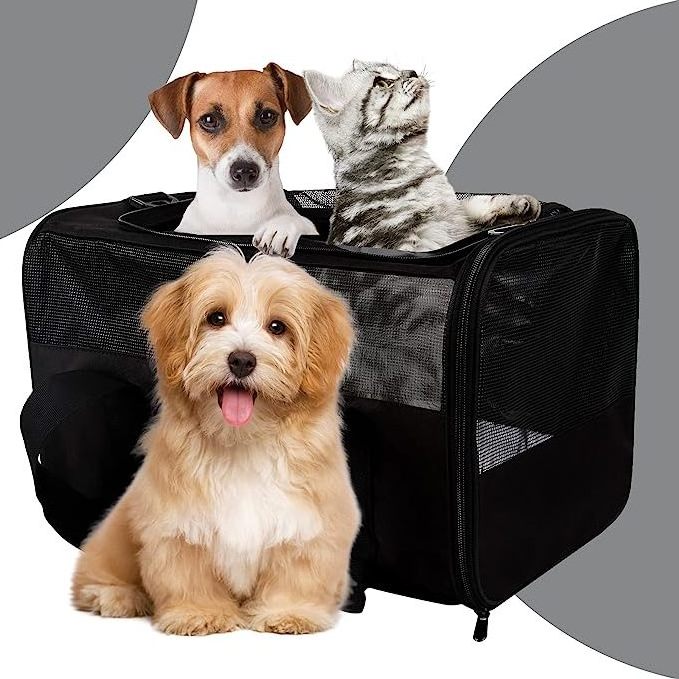 New TSA Airline Approved Soft-Sided Cat Carriers for Small Cats Dogs Puppies Under 25 Lbs