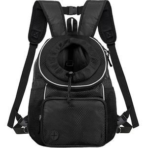 New Dog Front Backpack Ventilated Mesh Dog Travel Back Pack with Safety Belt for Travel Cycling Outdoor Use