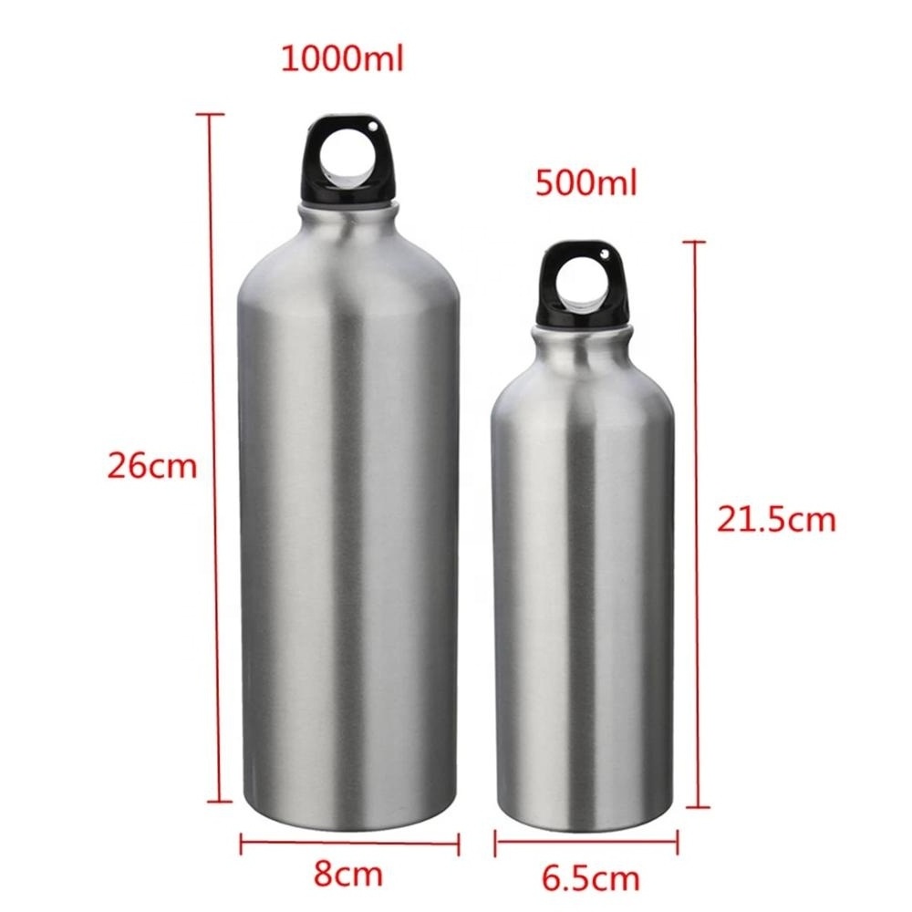 Hot Selling Single Wall Sport Water Bottle Stainless Steel Vacuum Custom Gym Water Bottle Sports Stainless Steel Water Bottle