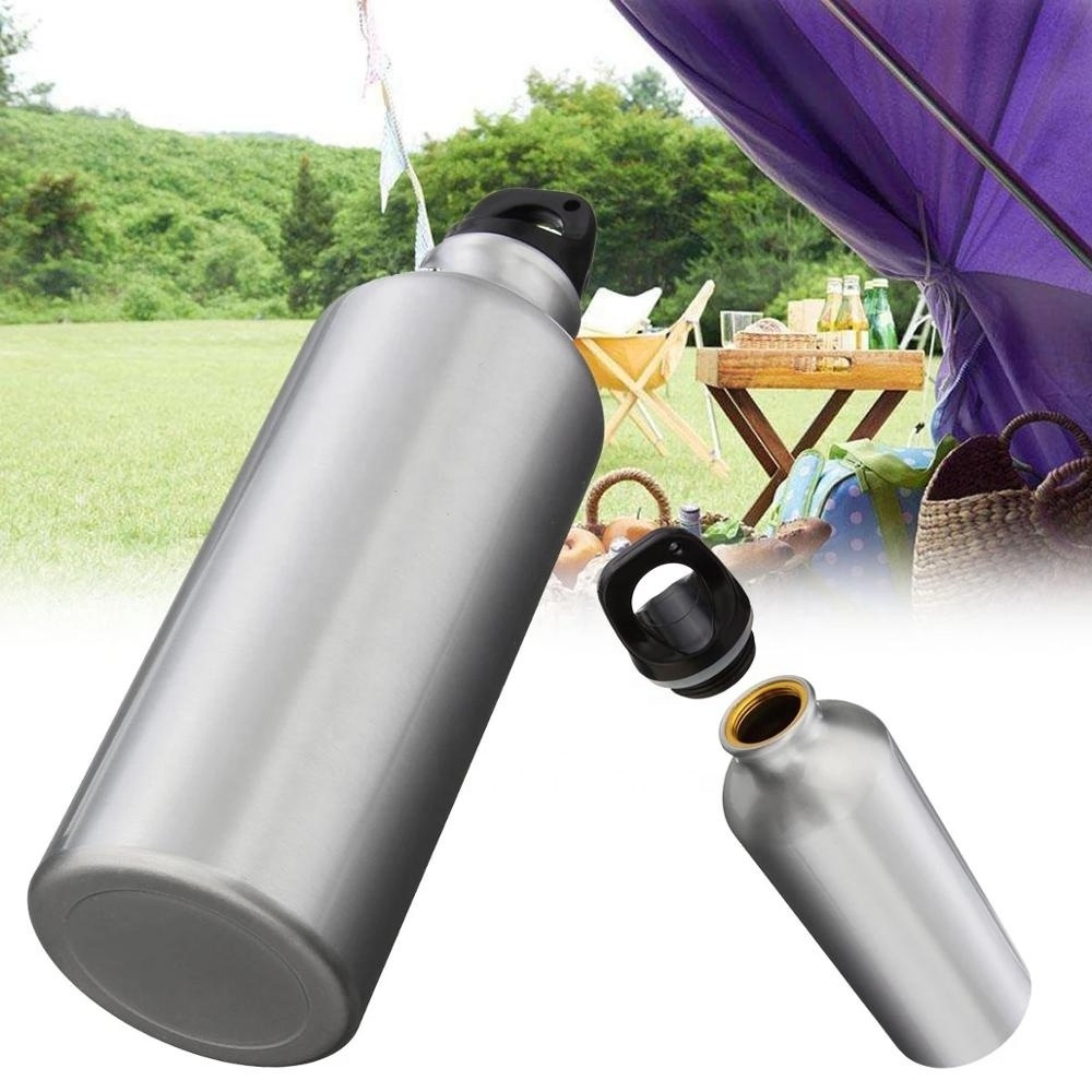 Hot Selling Single Wall Sport Water Bottle Stainless Steel Vacuum Custom Gym Water Bottle Sports Stainless Steel Water Bottle