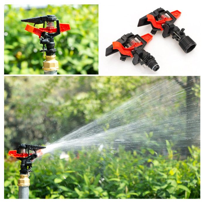 Flow Mini Rotary Plastic Regulated Pivot Micro 360 Irrigation Equipment Garden Water Mist Sprinklers For Garden