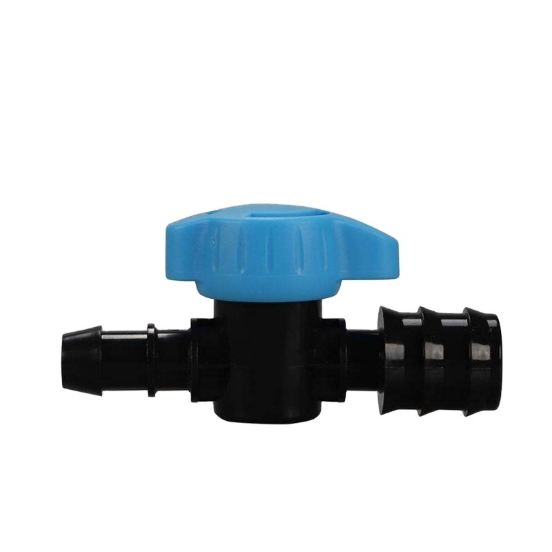 Offtake Valve Bypass Barb Micro pp pom drip Irrigation Valves Agricultural Farm Garden Dn20*3/4