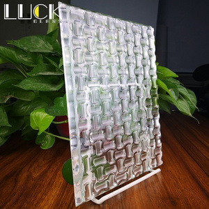 Tempered frosted textured glass