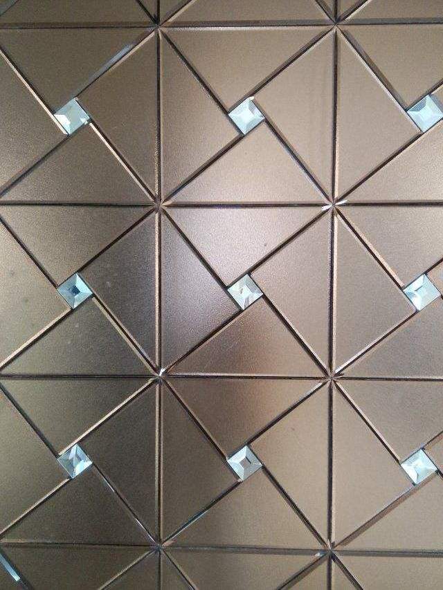 Art Decorative beveled glass mirror mosaic tile and wall glass mirror tiles  10x10  mirror tiles 12x12