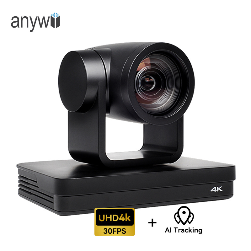 Anywii UHD 4K ptz conference camera ai auto tracking camera video conference for church and conferencing video confer camera