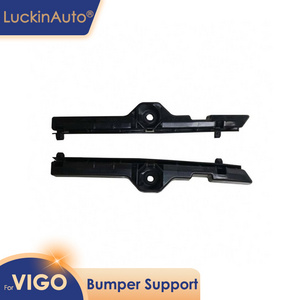 LuckinAuto Front Bumper Support 4x4 For Toyota Hilux Vigo Truck Bumper Bracket 05 06 2007 2008 2009 2010 2011 Pickup Support OEM