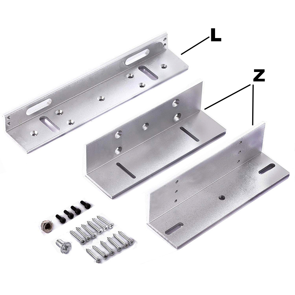 180kg 350lbs electromagnetic lock DC 12V access magnetic lock door with 180zl bracket