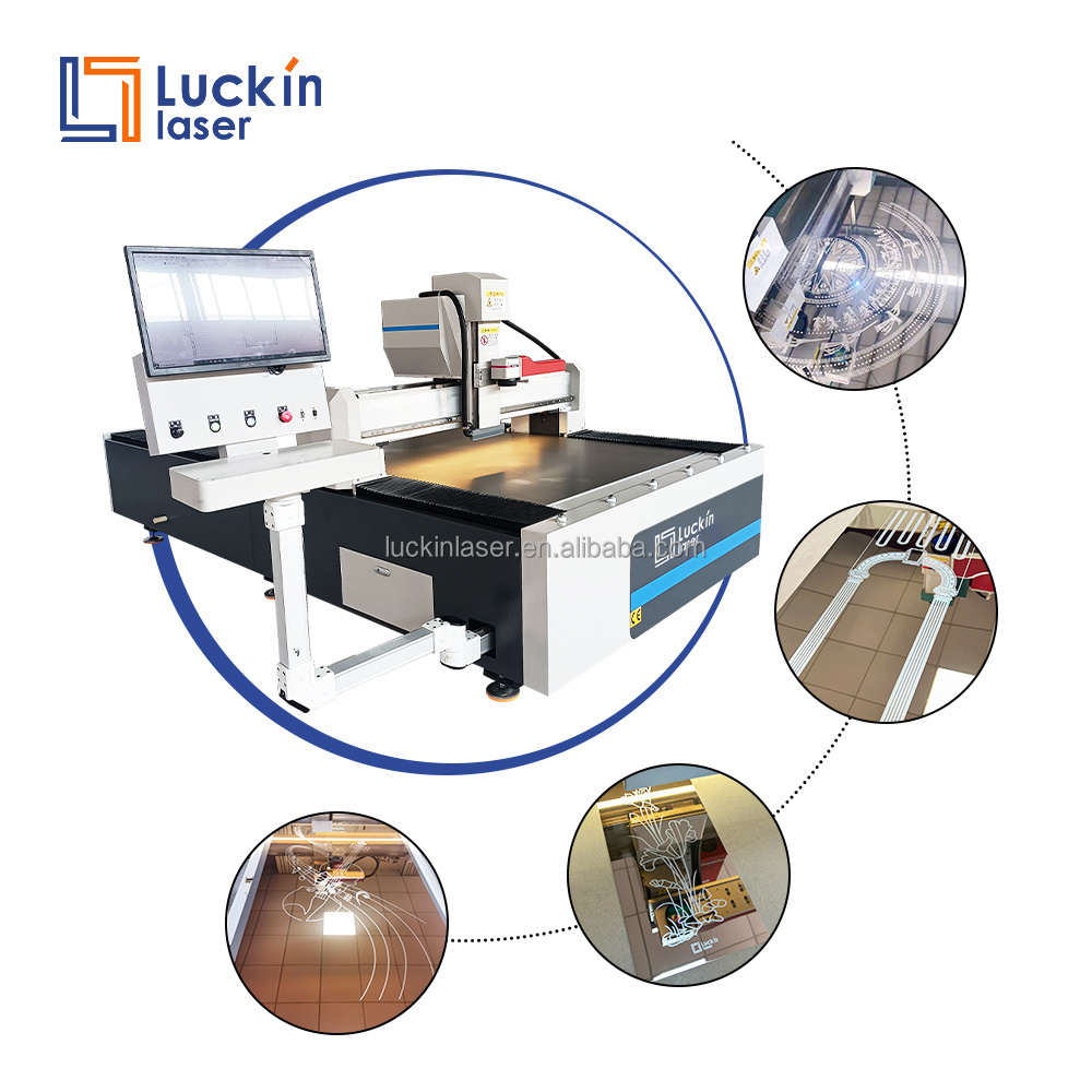 Large Format Fiber Laser Marking Machine Stainless Steel Non-pollution 1325 100W CNC Highly Cost Effective Best Designer Design