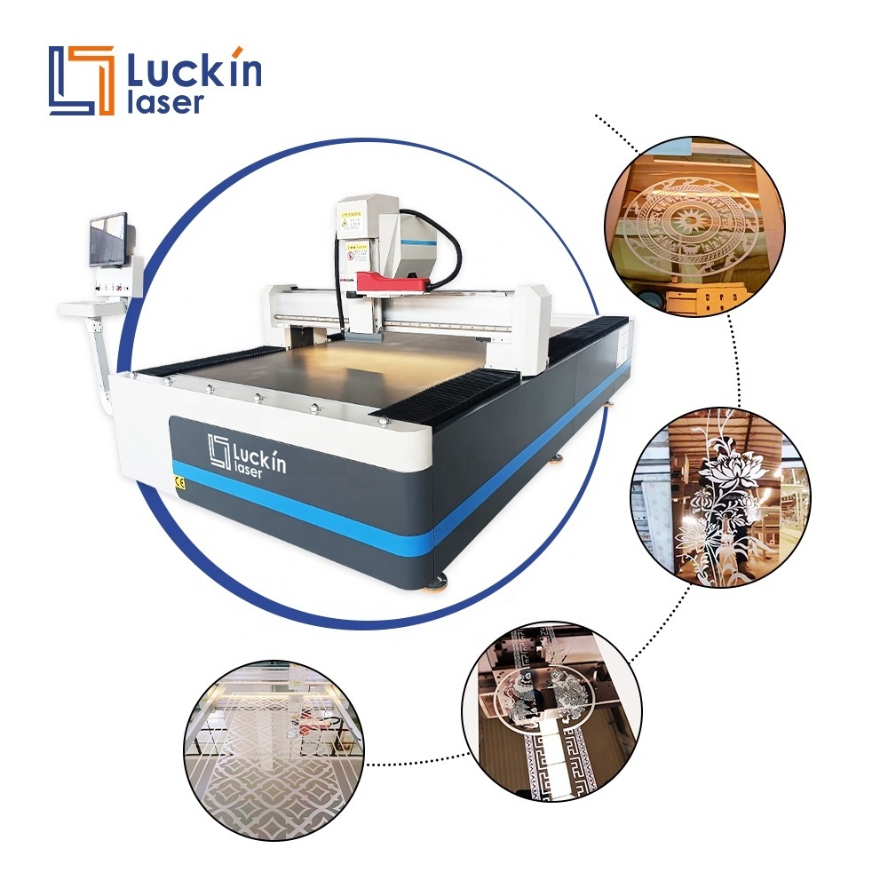 CNC Metal Engraving Big Area/Large Format Fiber Laser Marking Etching Machine for Elevator Stainless Steel Plate Sheet