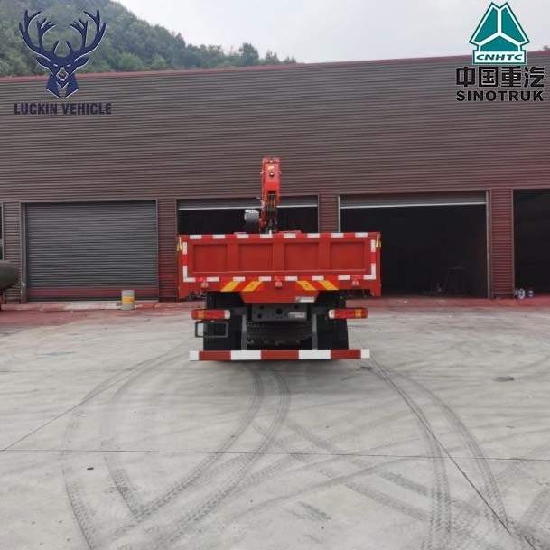 Truck Crane Knuckle Boom Crane Truck Mounted Sinotruk Howo 8x4 Crane Truck