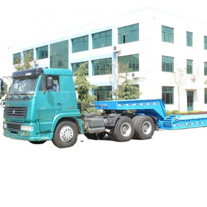 China Factory 6 Axles 150Tons Detachable Gooseneck  For Excavator Front Loading  Low Bed Trailer Hydraulic Gooseneck Trailer