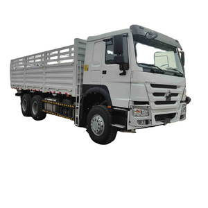 Sinotruk 400/430HP 6*4 Sidewall Drop Flatbed Lorry 10 Wheeler Board Fence Box Cargo Truck with Full Trailer for Ethiopia Sale