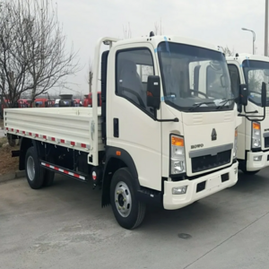 Best Price SInotruk HOWO 4X2 Mini Lorry Stake Flatbed 3 5 6 8ton 4X2 6 Wheel Light Duty Box Van Cargo Truck Carago Truck