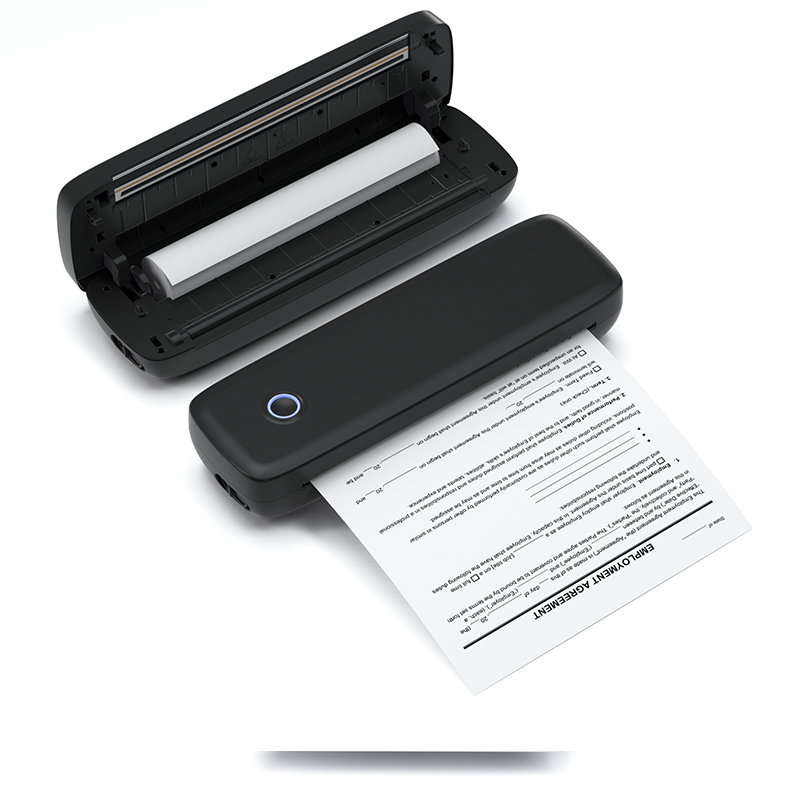 LUCK JINGLE Promotion thermal bluetooth a4 portable printer for document label printing