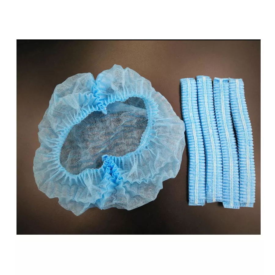 Disposable Non Woven Bouffant Cap/Surgeon Cap/Nurse Cap