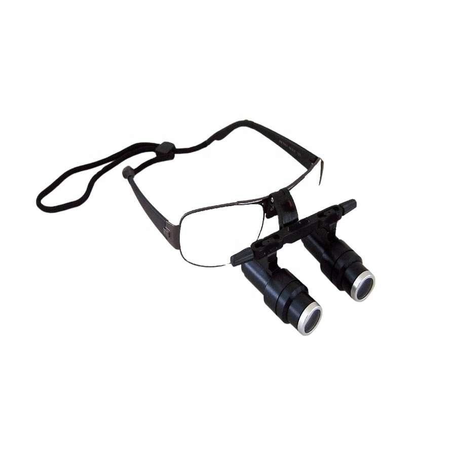 Surgical Magnifying Glass Loupe Magnifier  LED Light Headlight Dental Loupe 3.0x