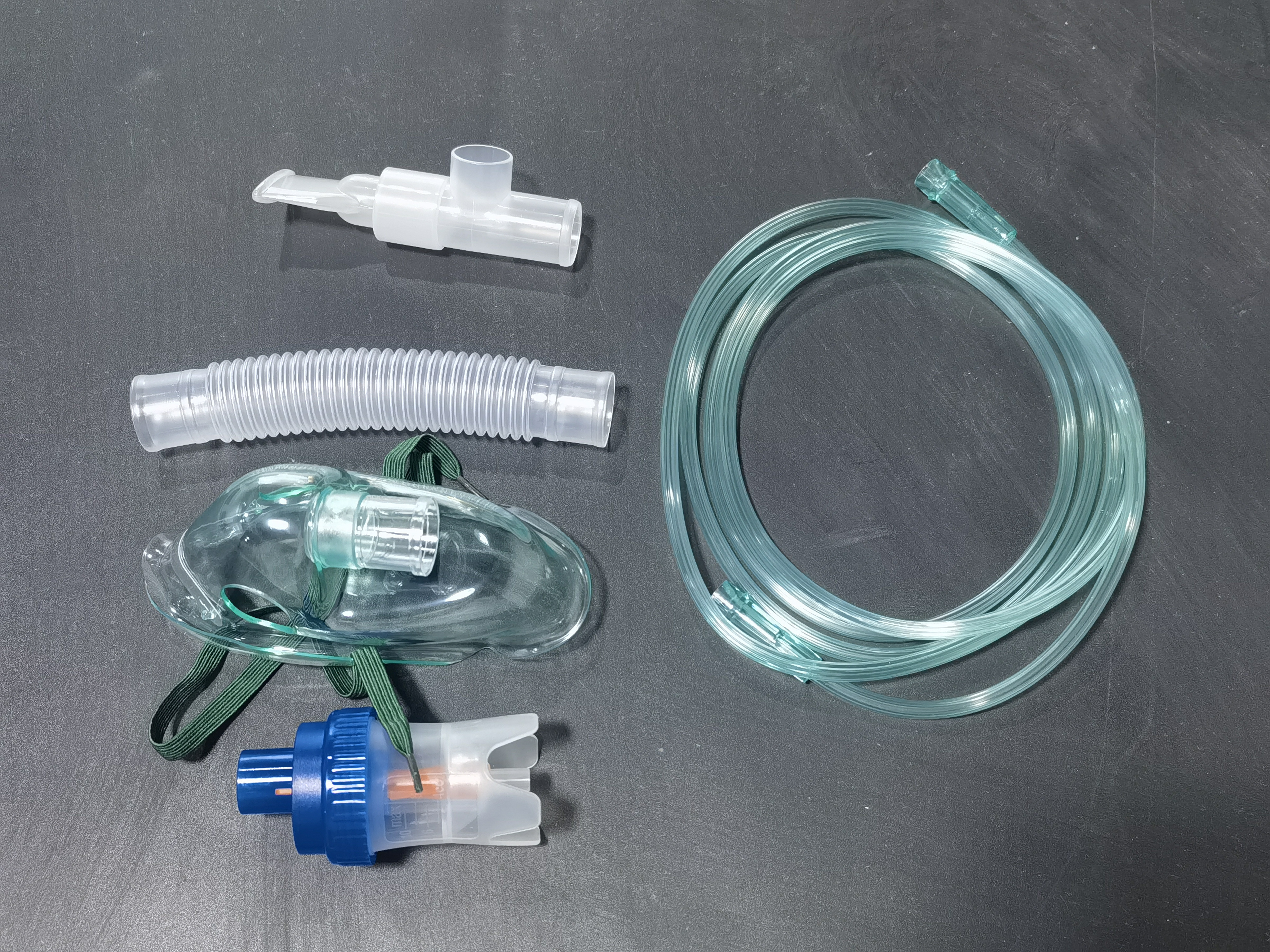 Nebulizer Mask with Swivel Connector Disposable Oxygen Breathing Face Mask With Tube