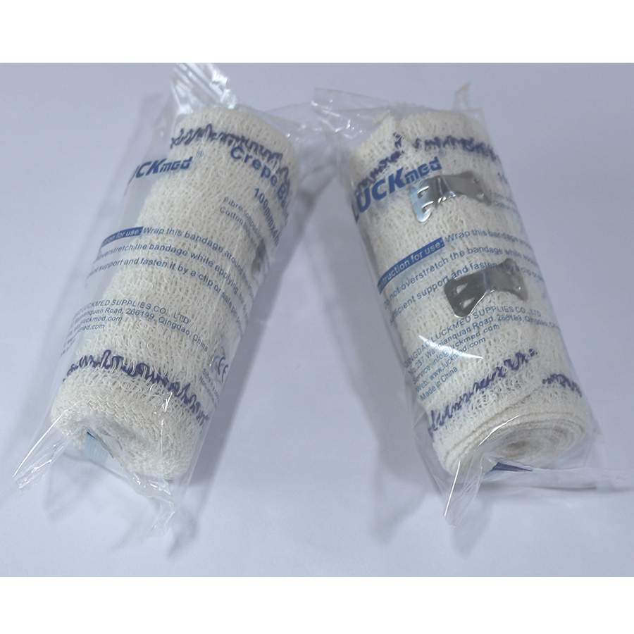 Different Types Elastic Crepe Bandage with Clips