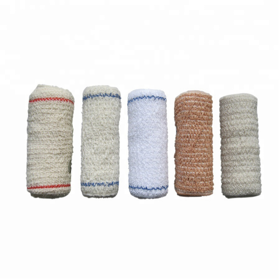 Different Types Elastic Crepe Bandage with Clips