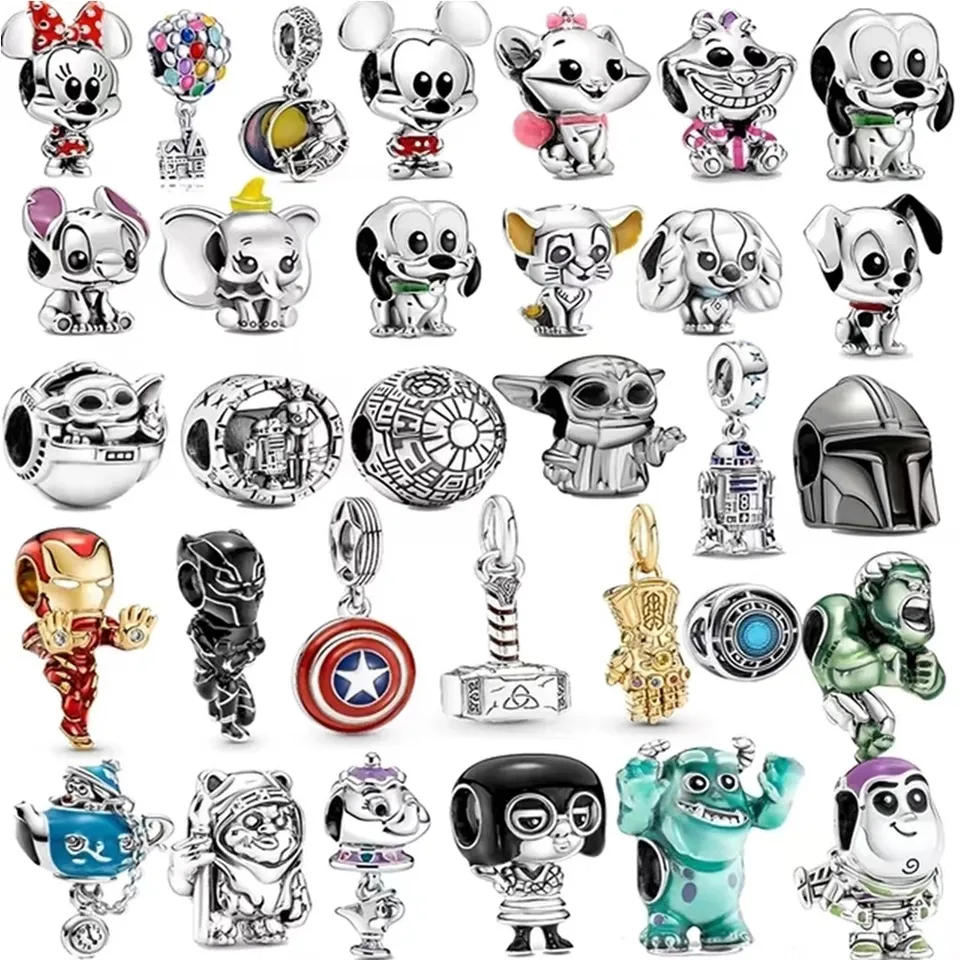 Best selling Original charms silver plated DIY pendant charm bead cheap price with high quality