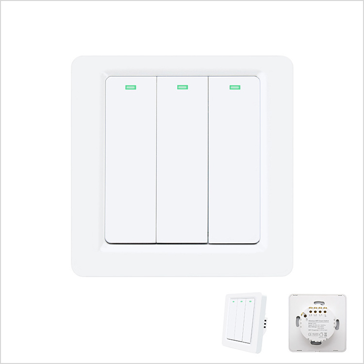 3 way wifi dimmer  push button switches work with  wifi switch