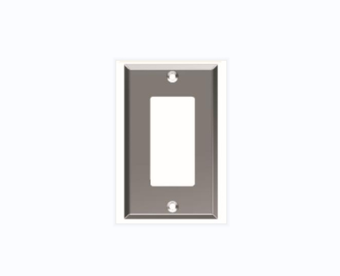 US Stainless steel face plate 1Gang Decora switch Cover standard size :2.75