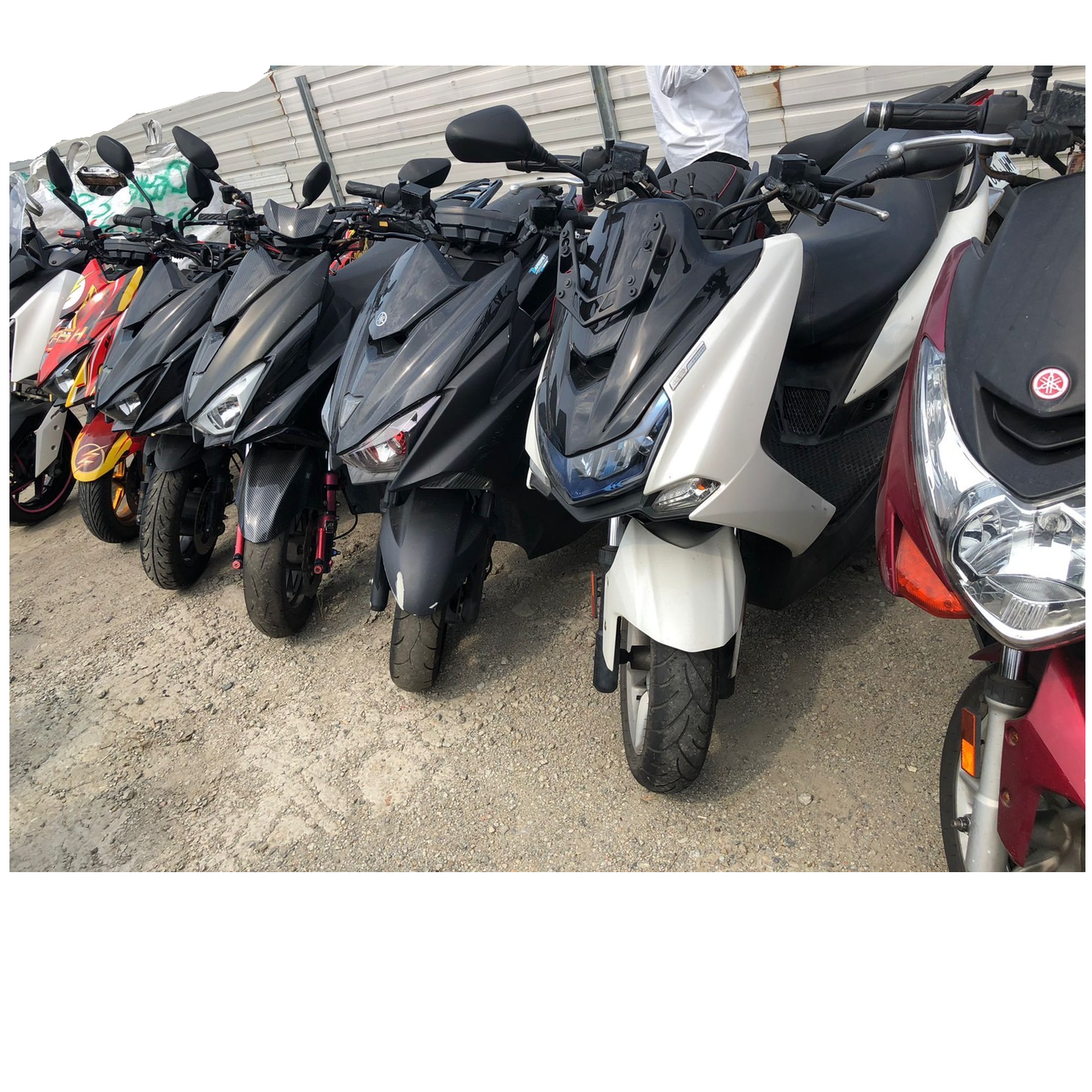 used yamaha motorcycles 125cc 100cc used scooter from Taiwan