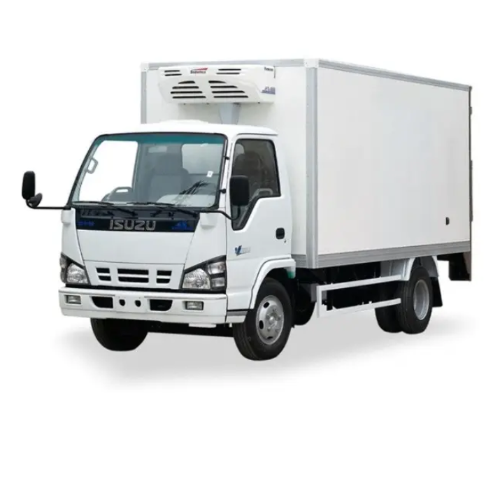 New and Used ISUZU 600P Refrigerated Van Truck Mini Refrigerated Truck on Sale